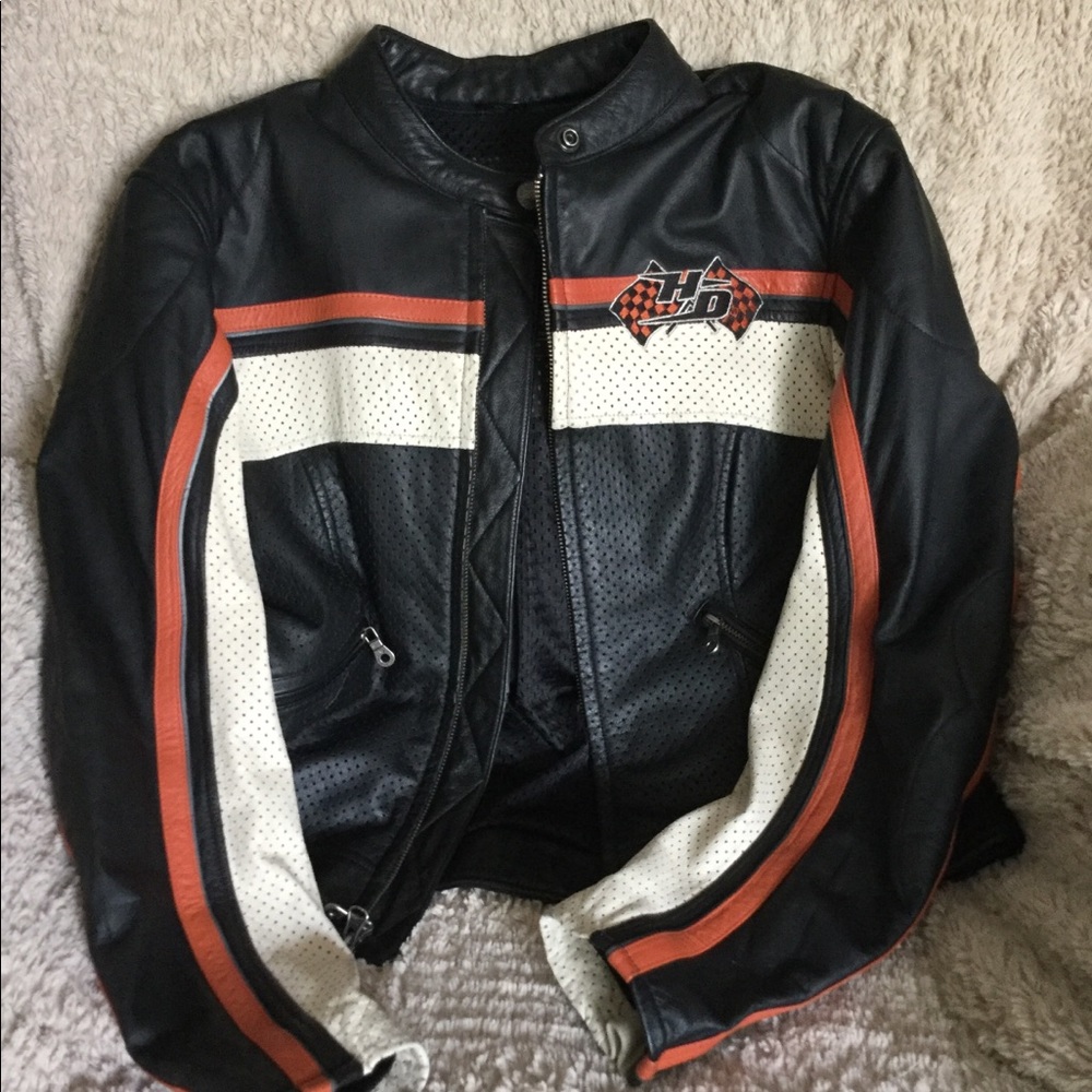 Harley Davidson leather woman’s jacket